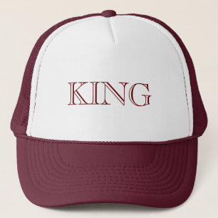 Personalisierter, benutzerdefinierter Maroon Color Truckerkappe
