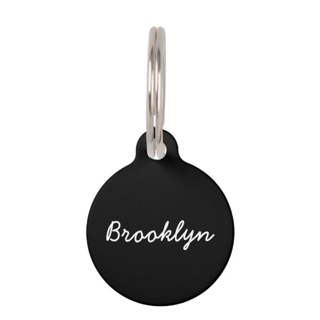 Personalisierter, benutzerdefinierter Name des Skr Haustiermarke (Vorderseite)