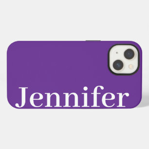 Personalisierter benutzerdefinierter Name einfach iPhone 13 Hülle