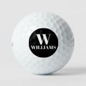 Personalisierter, benutzerdefinierter Name Golfball (Vorderseite)
