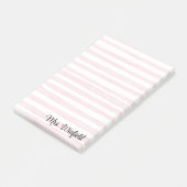 Personalisierter benutzerdefinierter Name Lehrer R Post-it Klebezettel (angewinkelt)