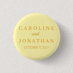 Personalisierter benutzerdefinierter Name Stilvoll Button