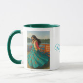Personalisierter benutzerdefinierter Name Tasse (Links)