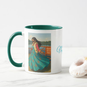 Personalisierter benutzerdefinierter Name  Tasse