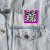 Personalisierter benutzerdefinierter QR-Code-Butto Button (Beispiel)