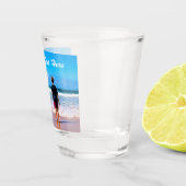 Personalisierter, benutzerdefinierter Text für das Schnapsglas (Rechts)