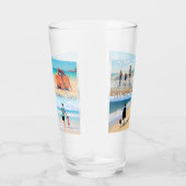 Personalisierter, benutzerdefinierter Text für den Glas (Rechts)