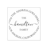 Personalisierter benutzerdefinierter Text innerhal Gummistempel (Prägung)