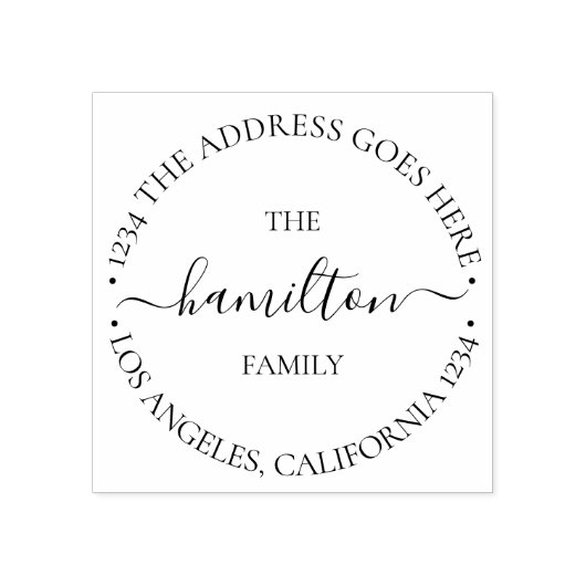 Personalisierter benutzerdefinierter Text innerhal Gummistempel (Prägung)