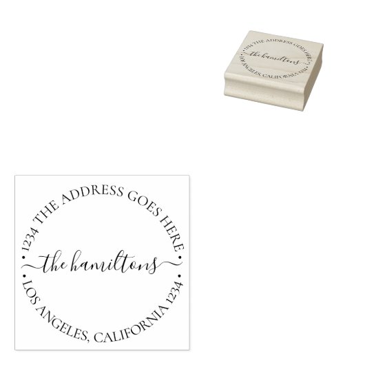 Personalisierter benutzerdefinierter Text innerhal Gummistempel (Stempel)