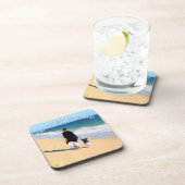 Personalisierter benutzerdefinierter Text und Ihr Getränkeuntersetzer (Rechte Seite)