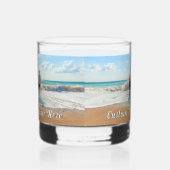 Personalisierter benutzerdefinierter Textname für  Whiskyglas (Rechts)