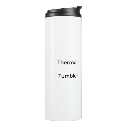 Personalisierter benutzerdefinierter Thermobecher Thermosbecher (Nach links gedreht)