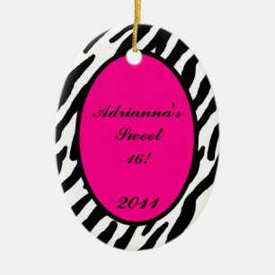 Personalisierter benutzerdefinierter Weihnachtssch Keramikornament