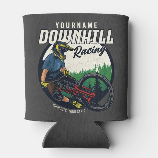 Personalisierter Bergpass Dosenkühler (Rückseite)