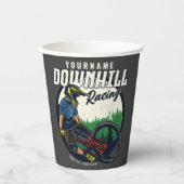 Personalisierter Bergpass Pappbecher (Vorderseite)