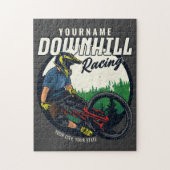 Personalisierter Bergpass Puzzle (Vertikal)