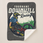 Personalisierter Bergpass Sherpadecke (Vorderseite)