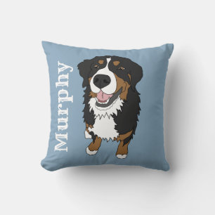 Personalisierter Berner Sennenhund Kissen
