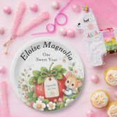 Personalisierter Berry Sweet First Birthday Teller (Party)
