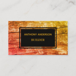 Personalisierter beruflicher Bau Visitenkarte