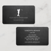 Personalisierter Beruflicher Blackboard-Golf Visitenkarte (Vorne/Hinten)