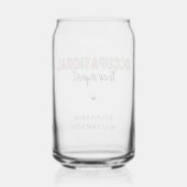 Personalisierter Berufstherapeut OT Geschenke Dosenglas (Rückseite)