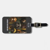 "Personalisierter Besitzer des Gepäcks - Coolster Gepäckanhänger (Vorderseite horizontal)