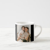 Personalisierter Best Dad Ever Espresso-Becher mit Espressotasse (Rechts)