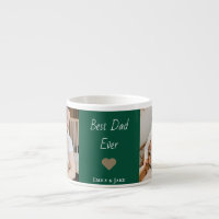Personalisierter Best-Dad-Ever-Espresso-Becher mit