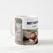 Personalisierter Best-Dad-Ever-Fotomug – Benutzerd Kaffeetasse (Vorderseite Links)
