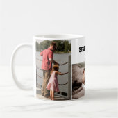 Personalisierter Best-Dad-Ever-Fotomug – Benutzerd Kaffeetasse (Links)