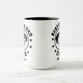 Personalisierter Best Dog Vater je Individuelle Na Tasse (Zentrum)
