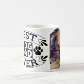 Personalisierter Best Dog Vater Tasse mit Foto (Mittel)
