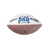 Personalisierter Best Step Vater je benutzerdefini Football (Gedreht 270)