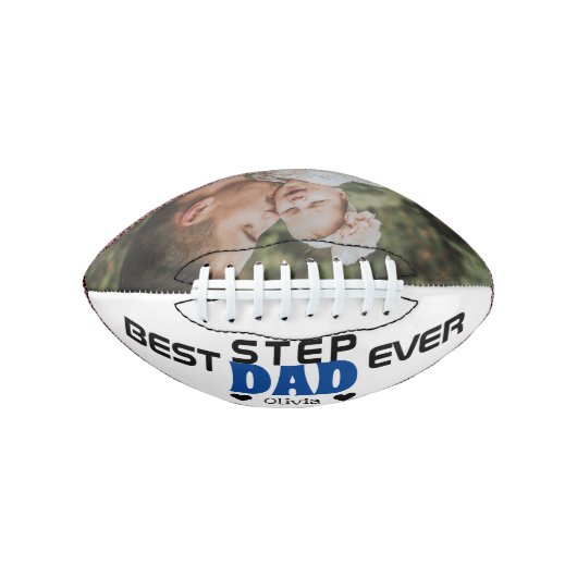 Personalisierter Best Step Vater je benutzerdefini Football (Vorderseite)