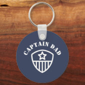 Personalisierter Best Vater Foto Keepake Schlüsselanhänger (Vorderseite)