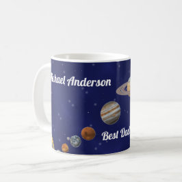 Personalisierter Best Vater im Universum! Kaffeetasse