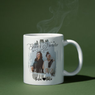 Personalisierter Beste-Freund-Becher mit Foto   BF Kaffeetasse