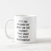 Personalisierter Beste-Freund-Tasse | Freundschaft Kaffeetasse (Links)