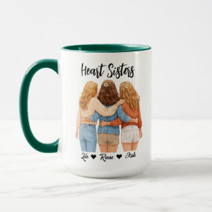 Personalisierter Beste-Freundin-Tasse   Freundscha Tasse