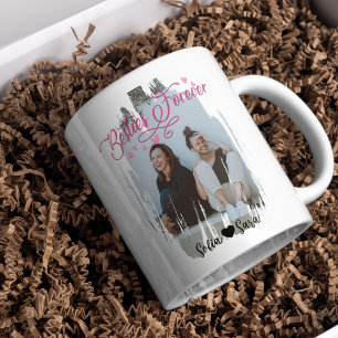 Personalisierter Beste-Freundin-Tasse mit Foto B Kaffeetasse