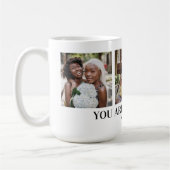 Personalisierter Bestea (Bestie + Tee) Text 3 Foto Kaffeetasse (Links)