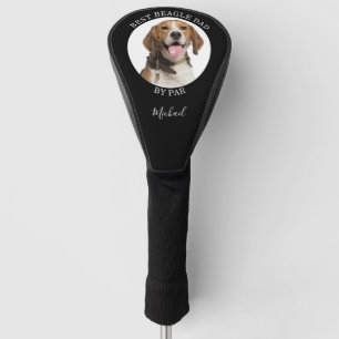 Personalisierter bester Beagle Hund Vater Geburtst Golf Headcover