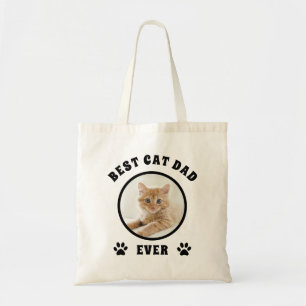 Personalisierter bester Cat Vater je benutzerdefin Tragetasche