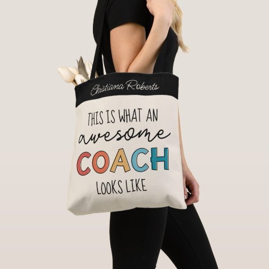 Personalisierter bester Coach je | Phantastische B Tasche (Von Nahem)