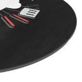 Personalisierter Bester Grillmeister je Schneidbre Schneidebrett (Ecke)