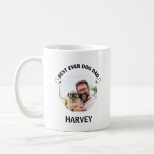 Personalisierter bester Hund Vater/Foto Kaffeetasse