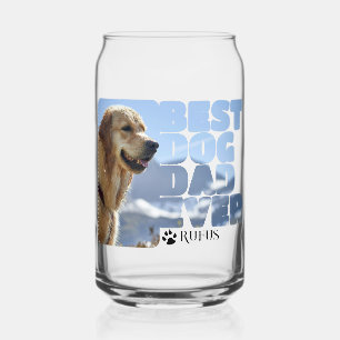 Personalisierter bester Hundedaddy überhaupt Dosenglas
