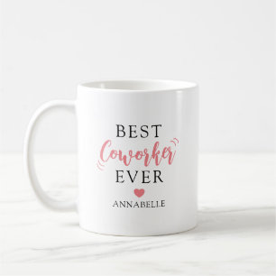 Personalisierter Bester Kollege Aller Zeiten Kaffeetasse